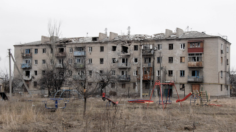 Киев ожидает от стран Запада помощи в размере $47 млн на восстановление Донбасса