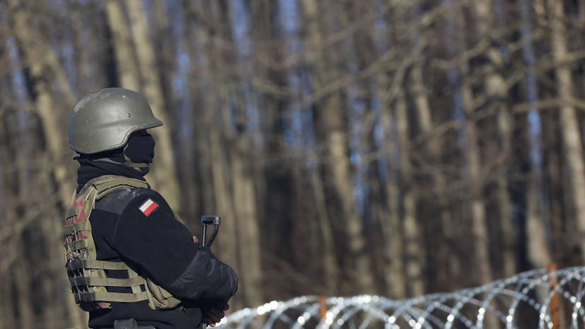 Польша начала строить заграждение на границе с Белоруссией