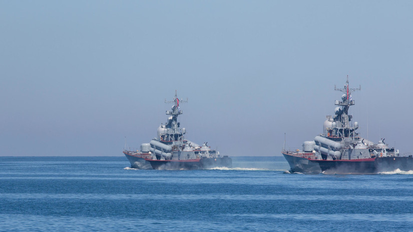 Более 20 кораблей ЧФ вышли в Чёрное море в рамках масштабных учений ВМФ