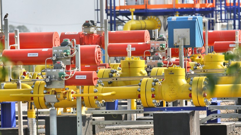 «Газпром» заявил о низком уровне запаса газа в европейских и украинских ПХГ