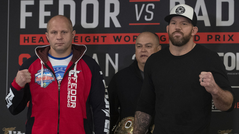 В Bellator не исключили возможность реванша между Фёдором Емельяненко и Бейдером