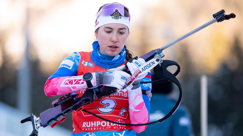 Биатлонистка Васнецова сообщила, что пропустит Олимпиаду в Пекине