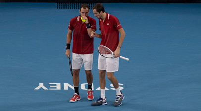 Даниил Медведев и Роман Сафиуллин в полуфинале ATP Cup