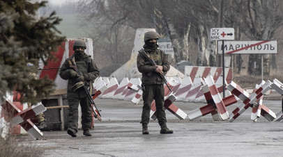 Солдаты ВСУ в Донбассе
