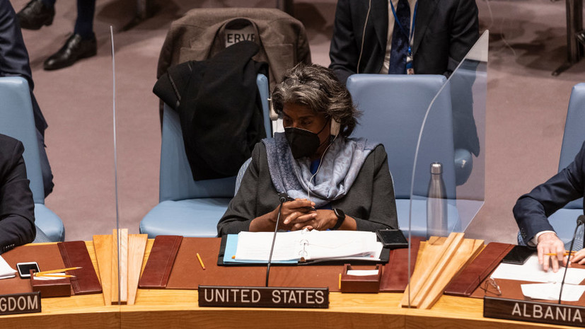 Постпред США Томас-Гринфилд заявила об отличиях в риторике Вашингтона и Киева