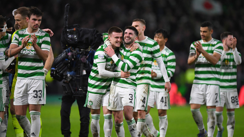 «Селтик» разгромил «Рейнджерс» и вышел в лидеры чемпионата Шотландии