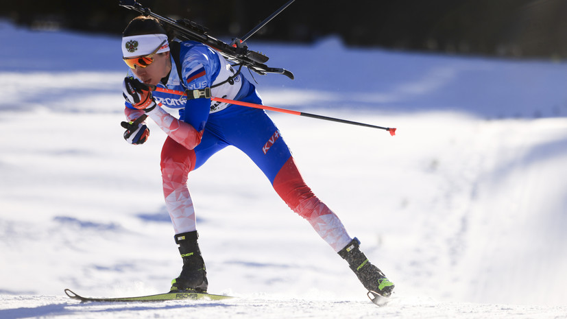 Черезов назвал оптимальным состав сборной России по биатлону на смешанную эстафету на ОИ