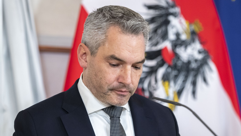 Канцлер Австрии Нехаммер планирует встретиться с премьер-министром Украины