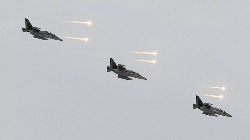 Лётчики из Белоруссии и России провели учения по перехвату нарушителей белорусской границы