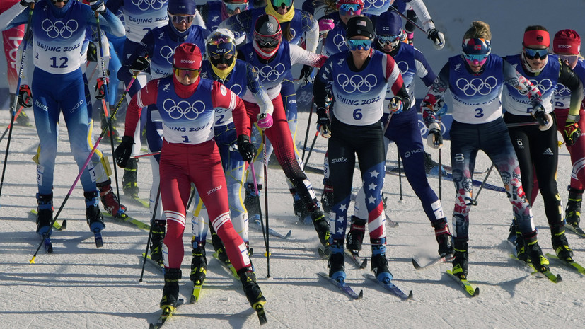 Опубликован видеообзор скиатлона на ОИ-2022, в котором Непряева завоевала серебро