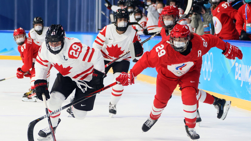 В IIHF объяснили решение провести матч хоккейный матч ОИ Канада — Россия в масках