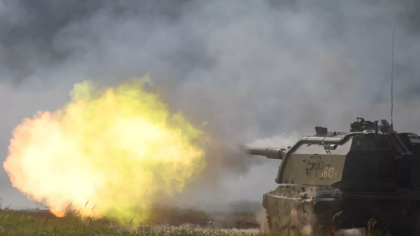 Артиллеристы ЗВО провели боевые стрельбы на подмосковном полигоне Алабино