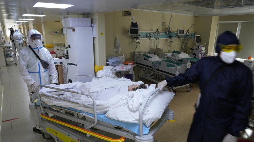 В Москве за сутки госпитализировали 1566 пациентов с коронавирусом