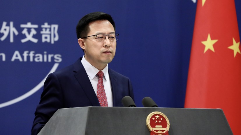В МИД КНР призвали США аннулировать сделку по поставке вооружений на Тайвань