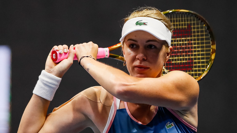 Павлюченкова из-за травмы колена снялась с турнира в Санкт-Петербурге