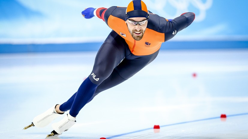 Конькобежец Нёйс выиграл золото ОИ-2022 на дистанции 1500 м