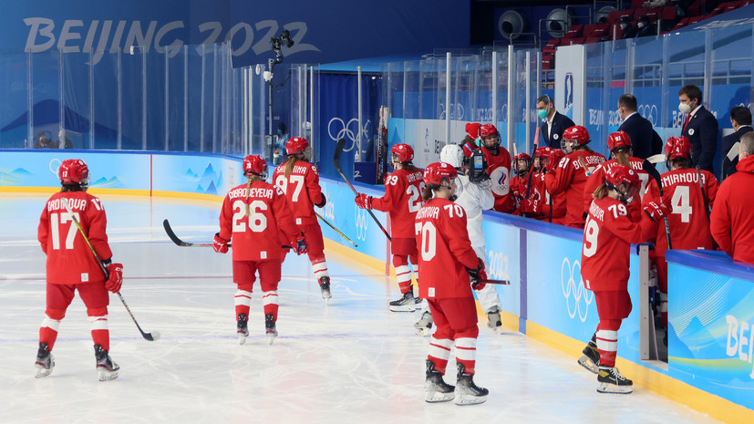 Стало известно, в каком составе сборная России по хоккею тренировалась за сутки до старта на ОИ