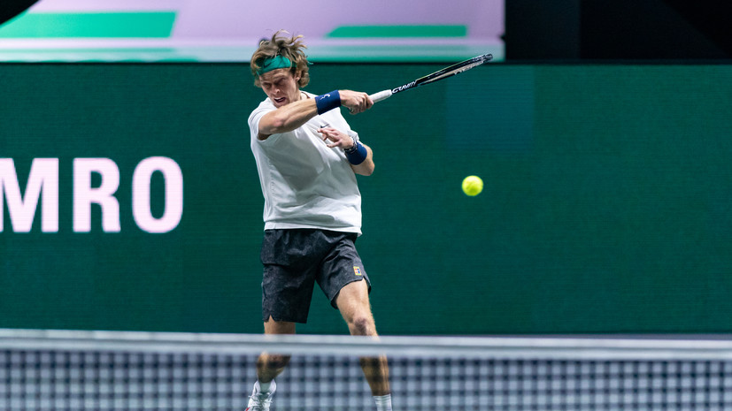 Рублёв победил Лааксонена и вышел во второй круг турнира АТР в Роттердаме