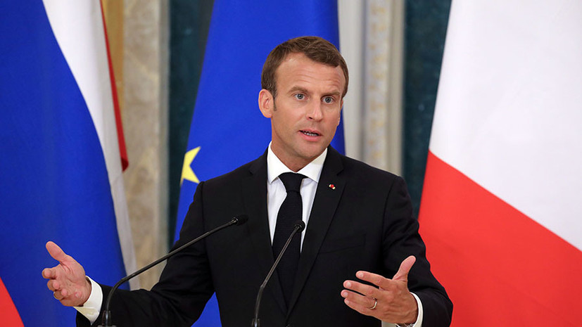 Глава МИД Украины Кулеба: Макрон ничего не навязывал Зеленскому