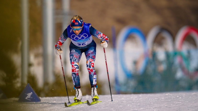 Йохауг поддержала российских лыжниц на Олимпиаде в Пекине