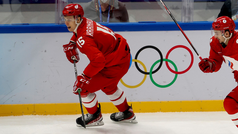 Карнаухов вывел сборную России по хоккею вперёд в матче с командой Дании