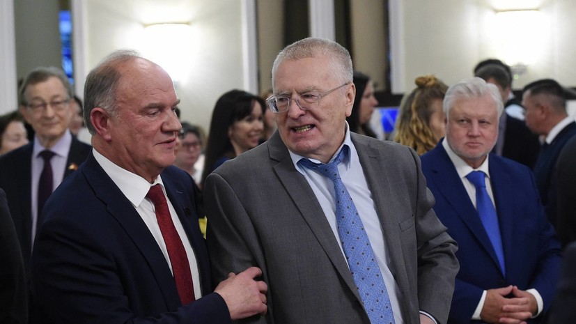 Миронов заявил о сокращении числа личных встреч после госпитализации Зюганова и Жириновского