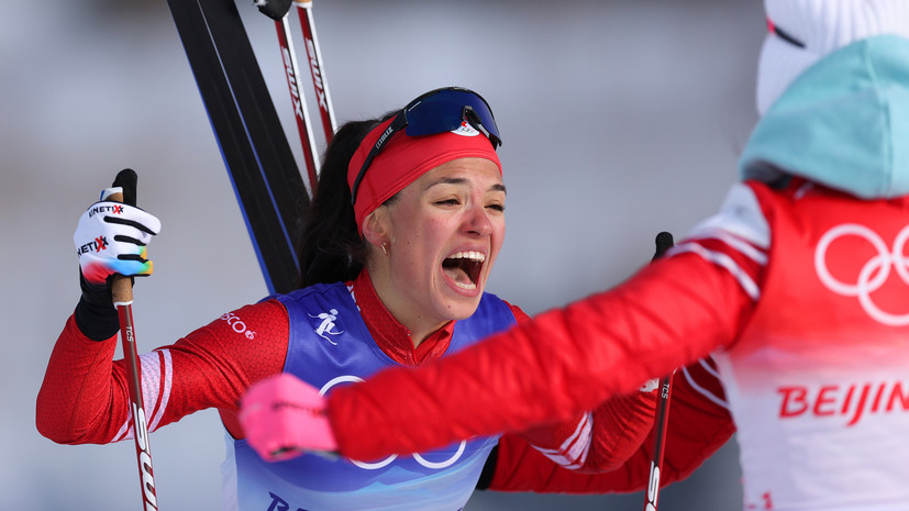 Лыжница Степанова: на последних метрах до финиша в эстафете чуть не расплакалась