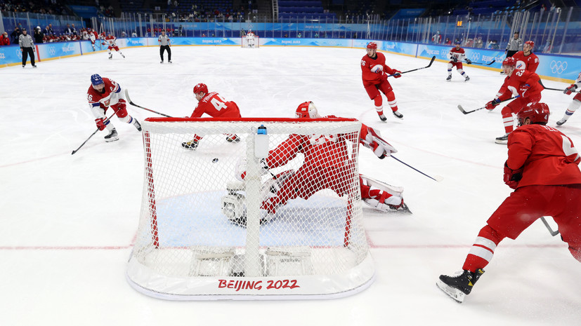 Мужская сборная России по хоккею впервые пропустила на ОИ-2022