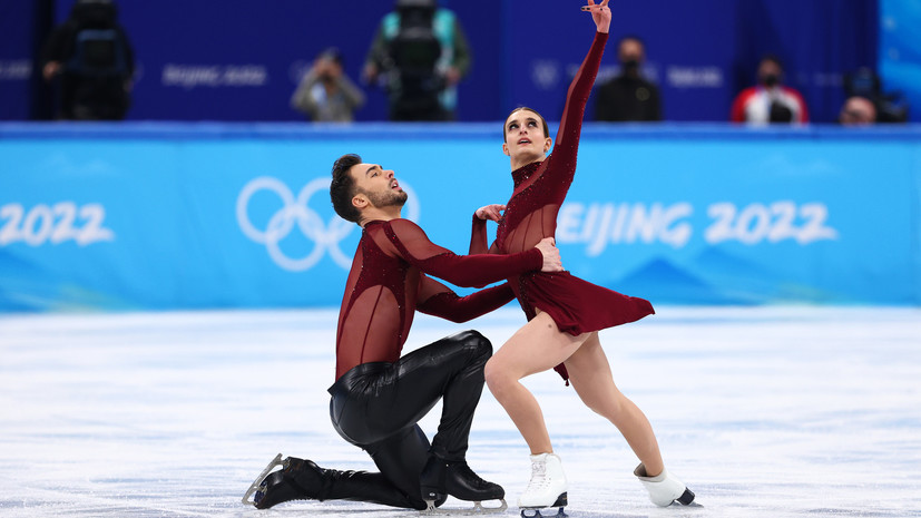 Пападакис и Сизерон установили мировой рекорд в ритм-танце на ОИ-2022