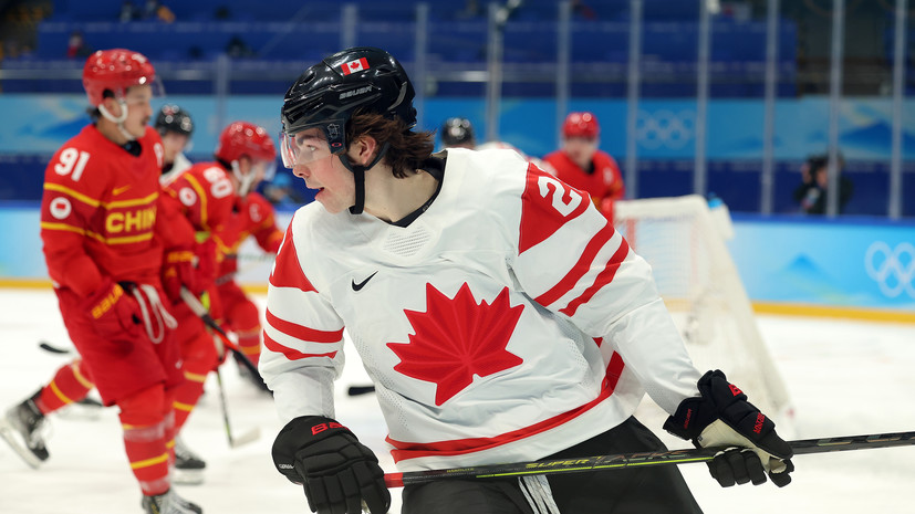 Сборная Канады по хоккею разгромила команду Китая на Олимпиаде-2022