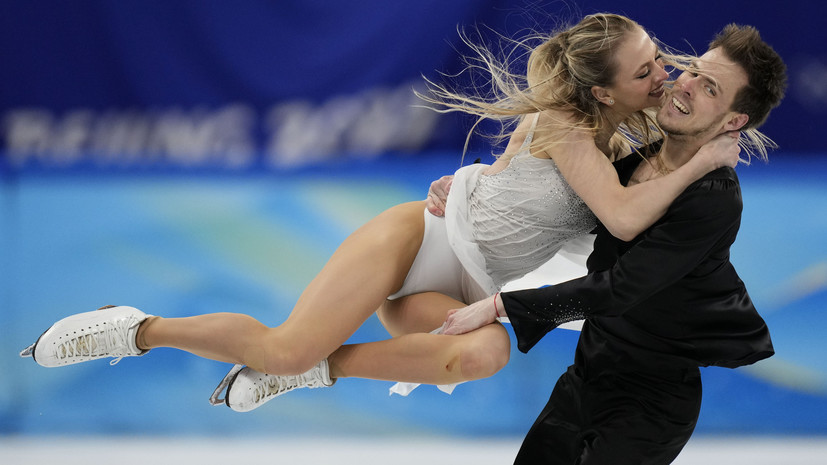 Первые после небожителей: Синицина и Кацалапов вырвали у американцев серебро в танцах на льду на ОИ-2022