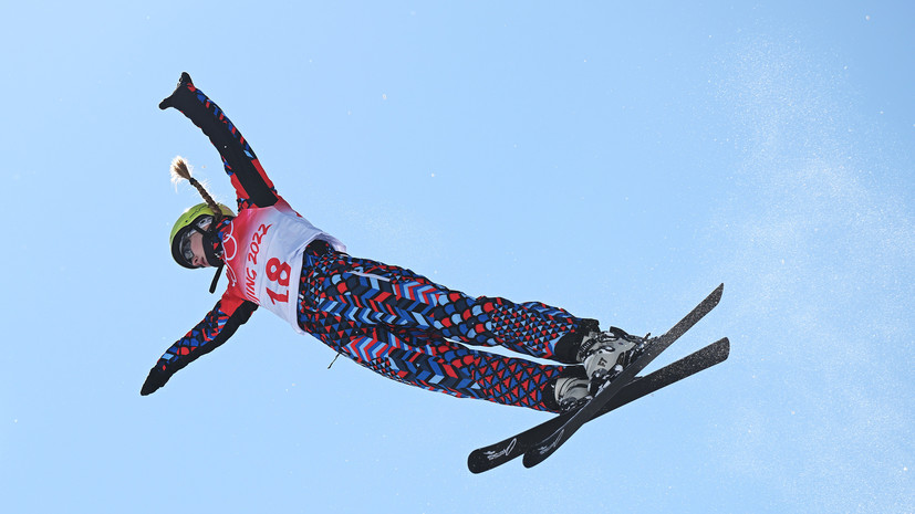 Пантюхова не смогла квалифицироваться в главный финал ОИ в лыжной акробатике 