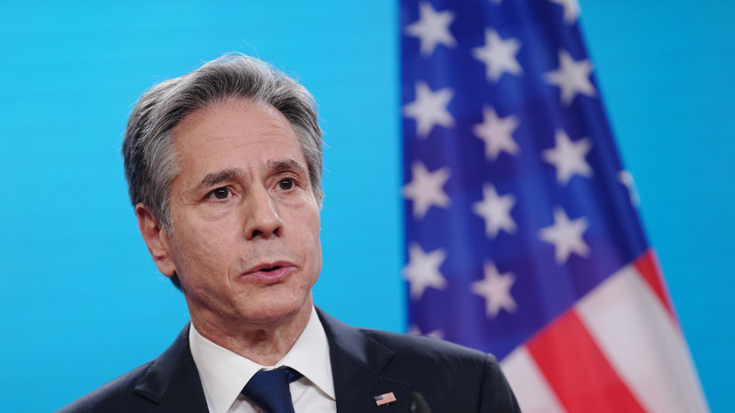 Госсекретарь Блинкен провёл беседу с главой МИД Украины Кулебой