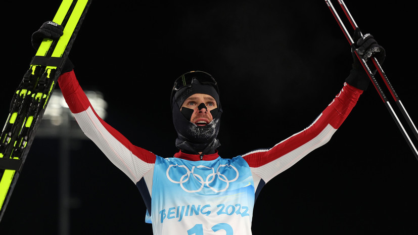 Гробак стал олимпийским чемпионом в лыжном двоеборье