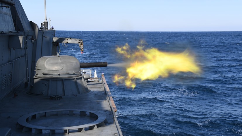 Корветы ТОФ выполнили пуски ракет на учениях в Охотском море