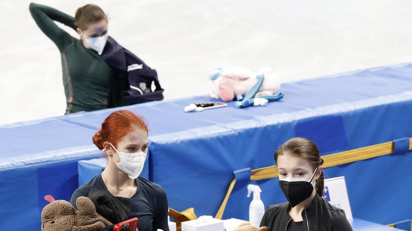 Валиева заявила три четверных и тройной аксель в произвольной программе на Играх-2022