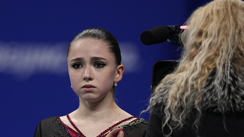 Валиева не стала общаться с прессой после проката произвольной программы на ОИ в Пекине