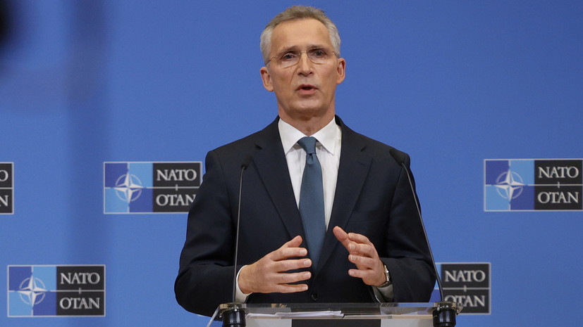 Генсек НАТО Столтенберг: у альянса нет определённости о намерениях России по Украине
