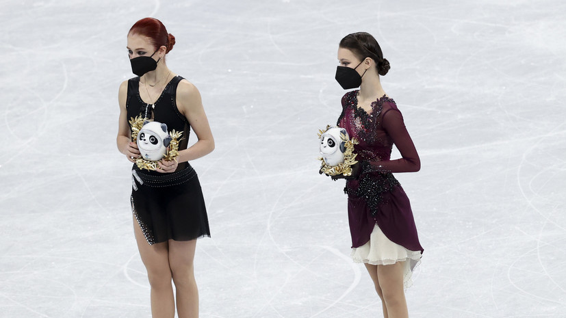 Гербольдт поздравила Щербакову и Трусову с медалями ОИ-2022