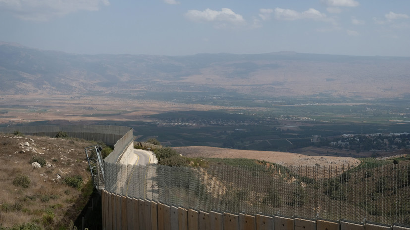 Беспилотник влетел в воздушное пространство Израиля с территории Ливана