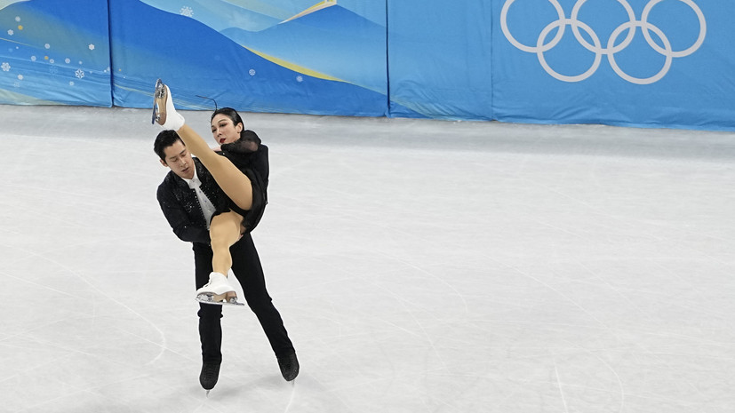 Китайцы Вэньцзин и Цун установили мировой рекорд в короткой программе среди спортивных пар