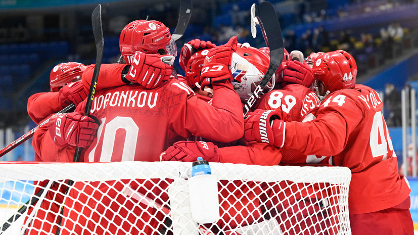 Брызгалов: сборная России по хоккею сделает всё для победы над Финляндией в финале ОИ-2022