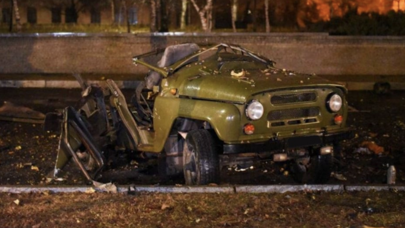 Бастрыкин поручил возбудить дело по факту взрыва автомобиля в Донецке