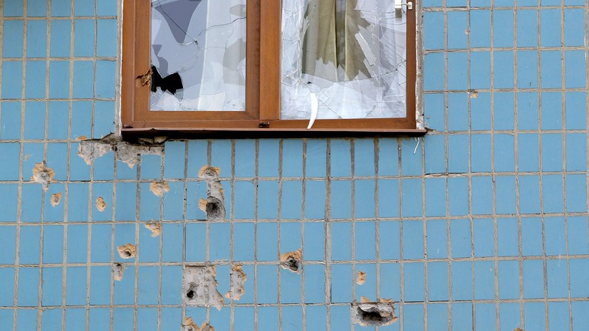 В ДНР заявили о повреждении городской больницы Донецка в результате обстрелов