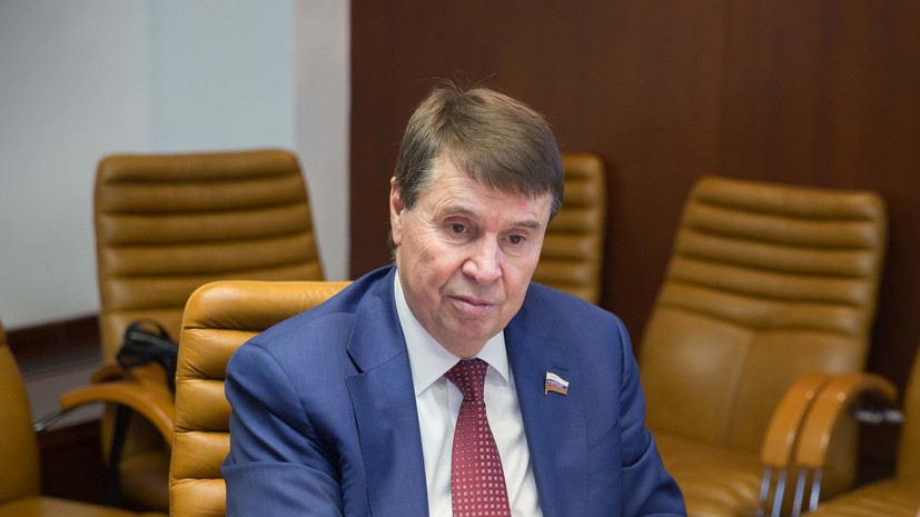 Сенатор Цеков поддержал решение о признании независимости ЛНР и ДНР