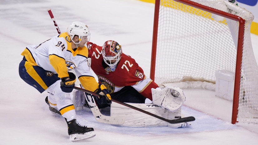 Гол Тренина помог «Нэшвиллу» победить «Флориду» в матче НХЛ