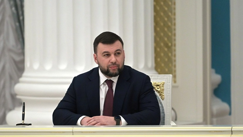 Пушилин сообщил, что МИД ДНР уже занимается вопросом назначения посла в России