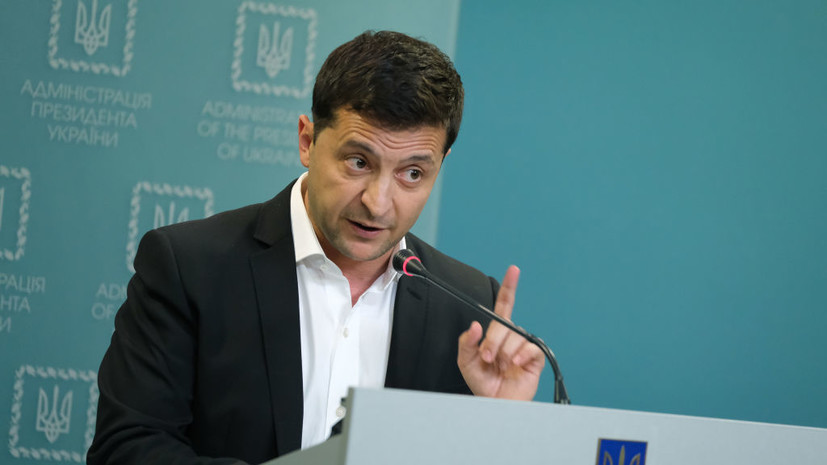 Зеленский внёс в Раду проект о мобилизации на Украине