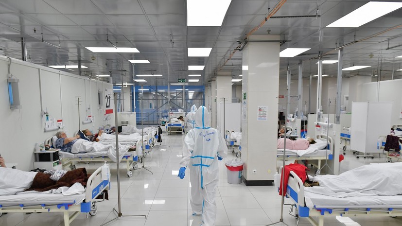 За сутки в России госпитализированы 14 937 человек с коронавирусом