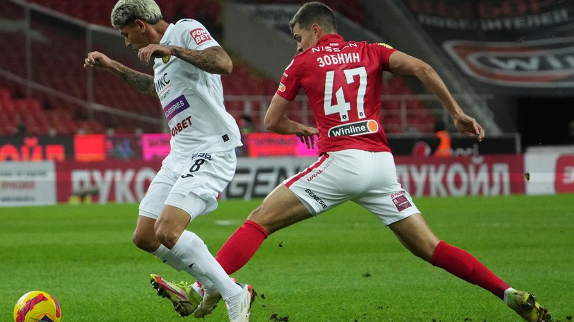 «Спартак» и ЦСКА не смогли открыть счёт в первом тайме матча 19-го тура РПЛ